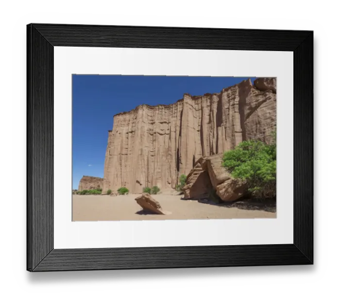 Framed Print : Cliffs, Talampaya National Park, La Rioja, Argentina Framed Print : Cliffs, Talampaya National Park, La Rioja, Argentina