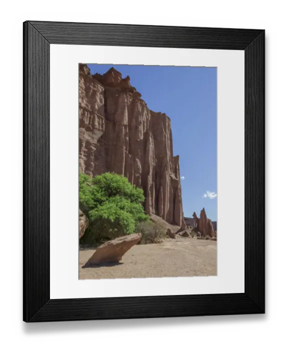 Framed Print : Cliffs, Talampaya National Park, La Rioja, Argentina Framed Print : Cliffs, Talampaya National Park, La Rioja, Argentina