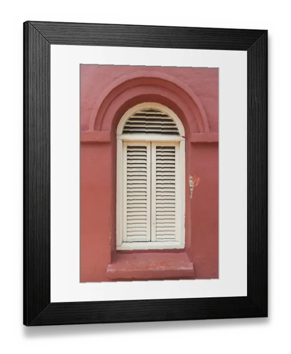Framed Print : Malaccan window Framed Print : Malaccan window