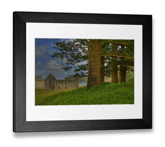 Framed Print : View to the Crank Mill at Kingston Framed Print : View to the Crank Mill at Kingston