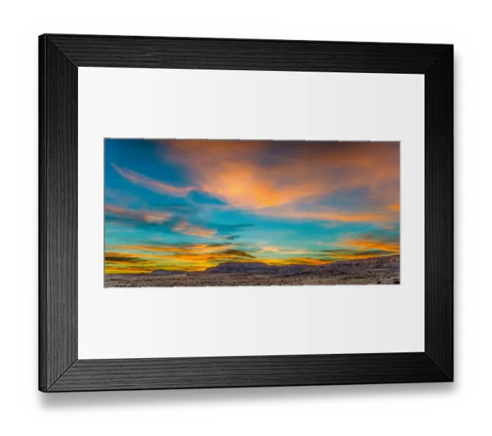 Framed Print : Chaco Canyon Sunset Framed Print : Chaco Canyon Sunset
