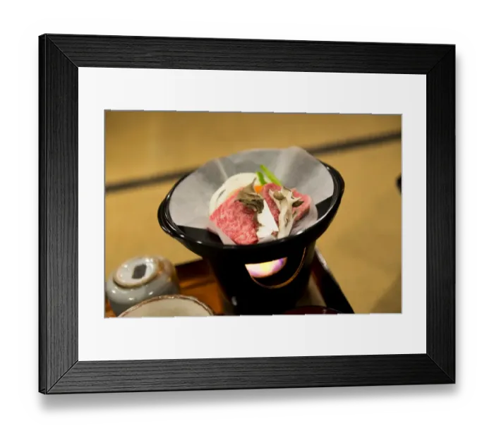 Framed Print : Hida beef grill Framed Print : Hida beef grill