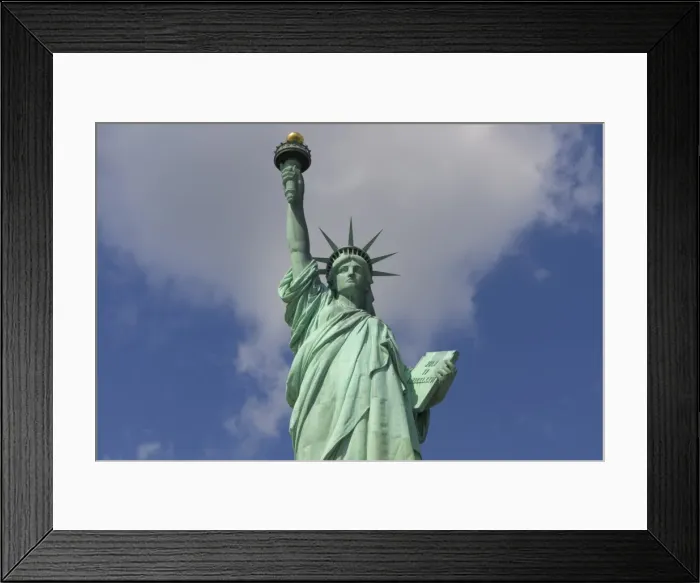 Framed Print : Statue of Liberty in New York, USA Framed Print : Statue of Liberty in New York, USA
