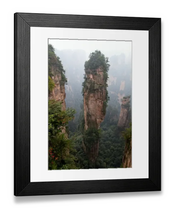 Framed Print : Zhangjiajie National Park Framed Print : Zhangjiajie National Park