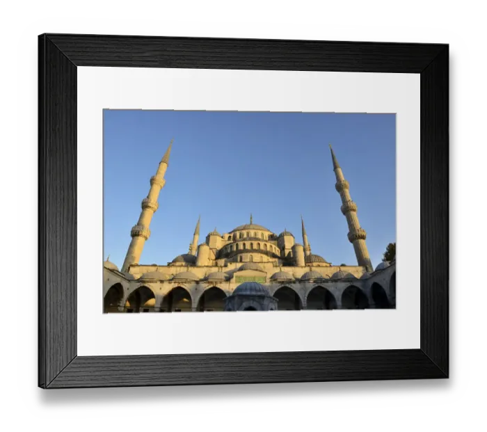Framed Print : Blue Mosque, also Sultan Ahmed Mosque, Sultan Ahmet Camii, UNESCO World Heritage Site, European side, Istanbul, Turkey Framed Print : Blue Mosque, also Sultan Ahmed Mosque, Sultan Ahmet Camii, UNESCO World Heritage Site, European side, Istanbul, Turkey