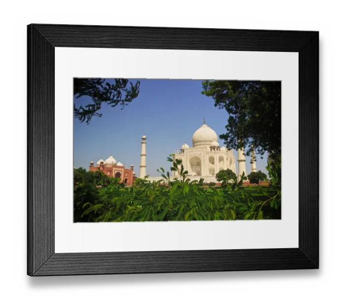 Framed Print : Taj Mahal, Agra, India Framed Print : Taj Mahal, Agra, India