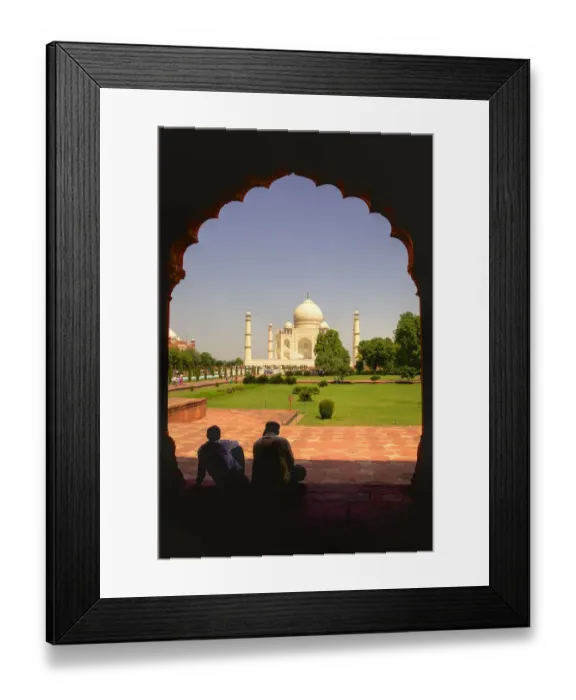 Framed Print : Taj Mahal, Agra, India Framed Print : Taj Mahal, Agra, India