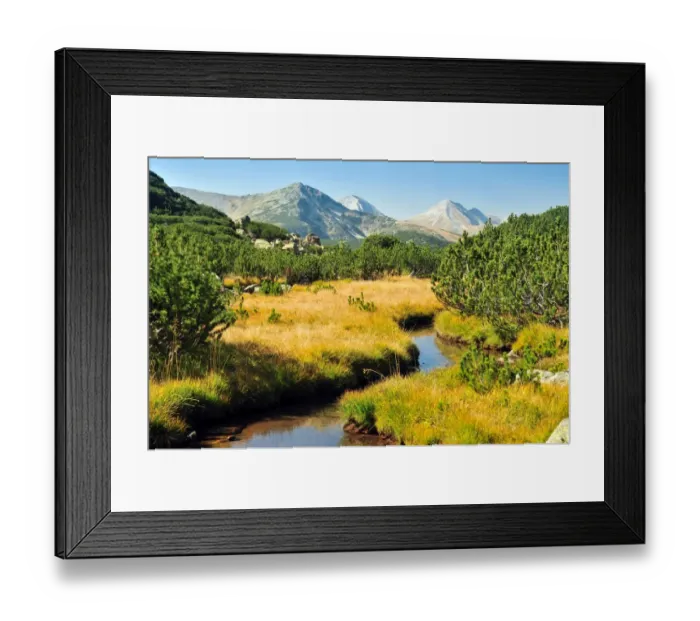 Framed Print : Little stream in Pirin mountain, Bulgria Framed Print : Little stream in Pirin mountain, Bulgria