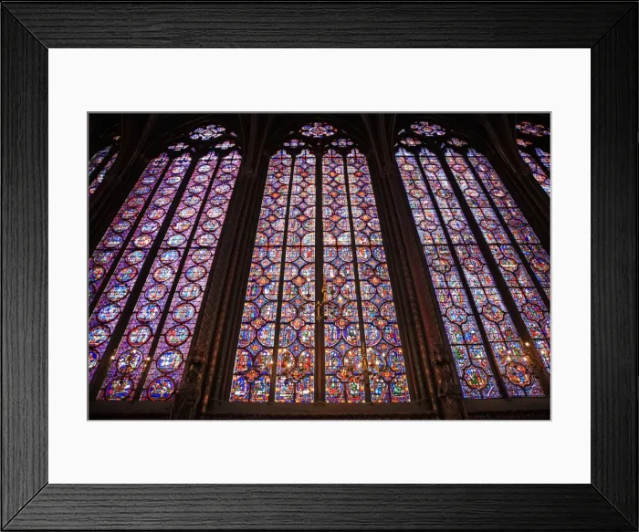 Framed Print : France, Paris, Sainte Chapelle Framed Print : France, Paris, Sainte Chapelle