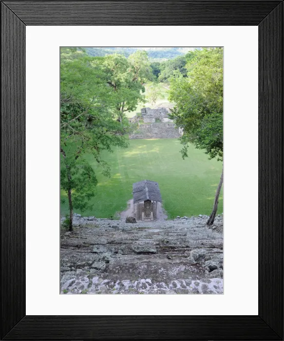 Framed Print : Ancient Mayan Temple Pyramid Platforms of Copan Framed Print : Ancient Mayan Temple Pyramid Platforms of Copan