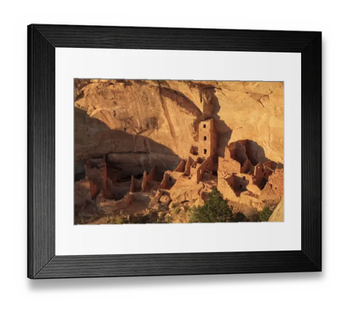 Framed Print : Ancient Dwellings at Mesa Verde National Park Framed Print : Ancient Dwellings at Mesa Verde National Park