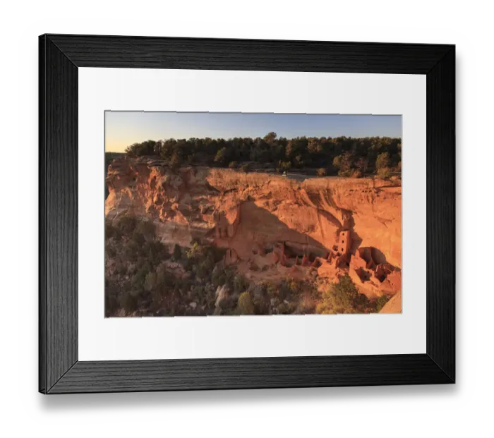 Framed Print : Ancient Dwellings at Mesa Verde National Park Framed Print : Ancient Dwellings at Mesa Verde National Park