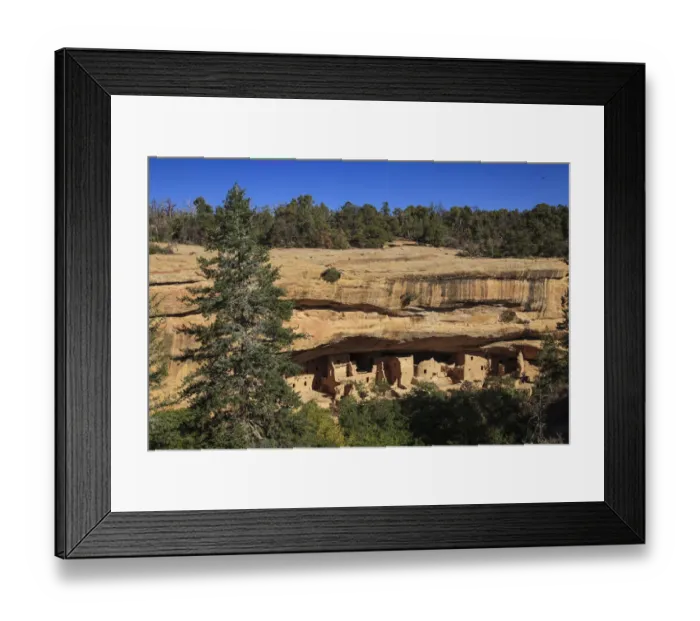 Framed Print : Ancient Dwellings at Mesa Verde National Park Framed Print : Ancient Dwellings at Mesa Verde National Park
