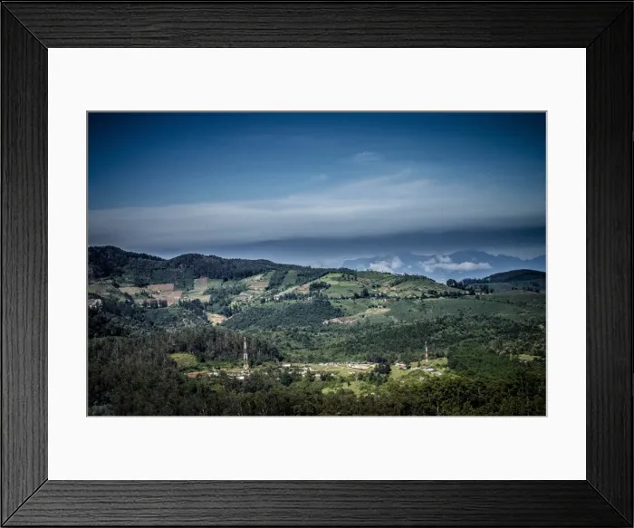 Framed Print : The Nilgiris Landscape Framed Print : The Nilgiris Landscape