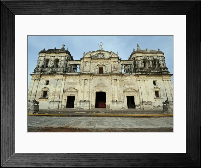 Framed Print : LeAon Cathedral