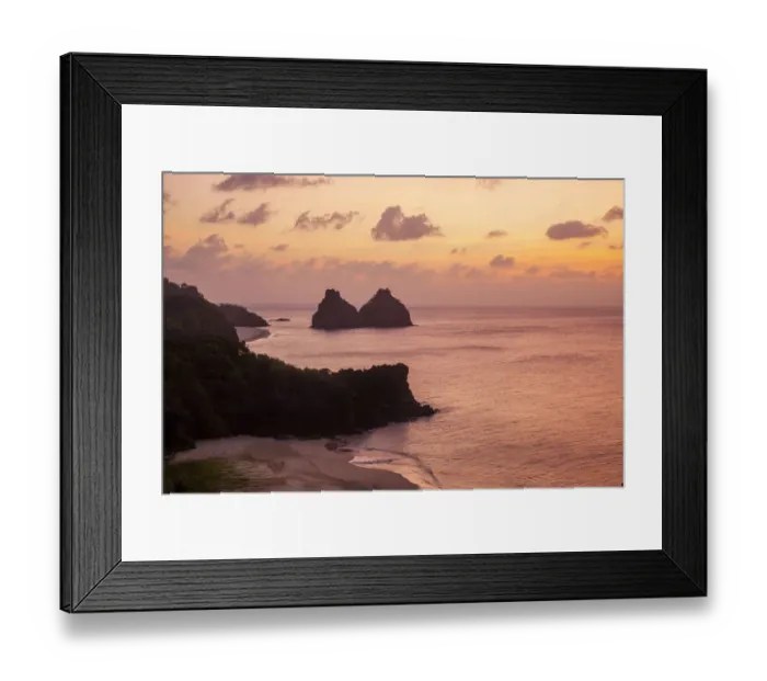 Framed Print : Boldro Beach in Fernando de Noronha Framed Print : Boldro Beach in Fernando de Noronha
