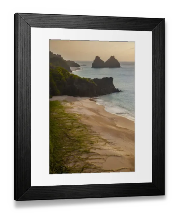 Framed Print : Boldro Beach in Fernando de Noronha Framed Print : Boldro Beach in Fernando de Noronha