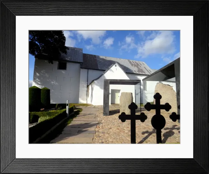 Framed Print : The church at Jelling Framed Print : The church at Jelling