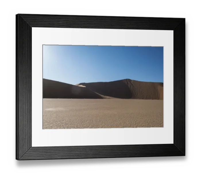 Framed Print : Salt and clay pan, Deadvlei, Sossusvlei, Namib Desert, Namibia