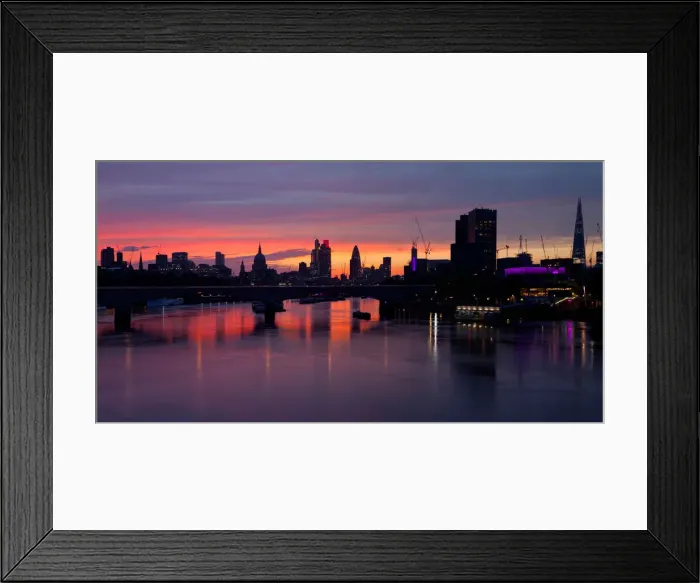 Framed Print : City of London at Dawn Framed Print : City of London at Dawn