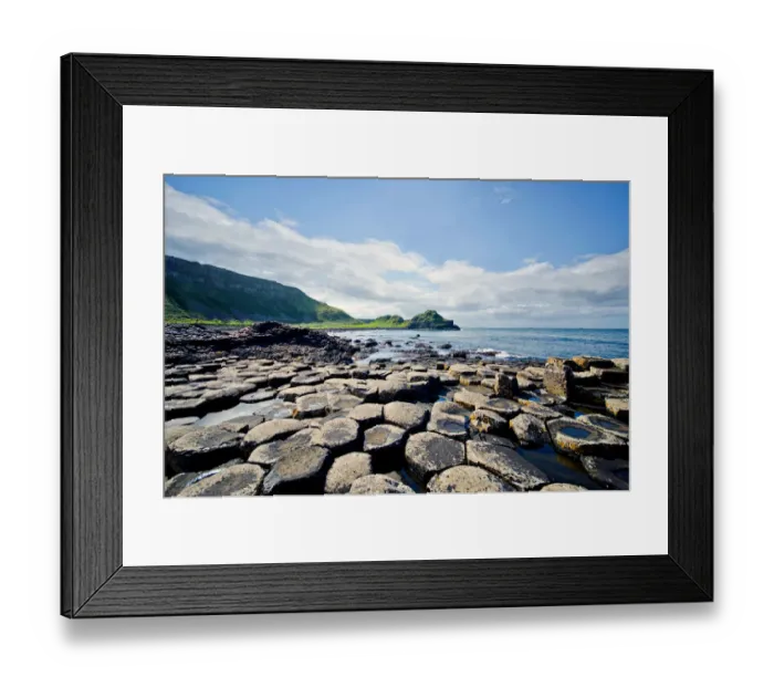 Framed Print : Giants Causeway Framed Print : Giants Causeway