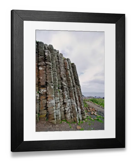 Framed Print : Basalt Columns Framed Print : Basalt Columns