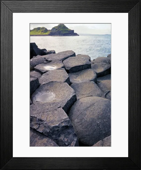 Framed Print : Causeway stones Framed Print : Causeway stones