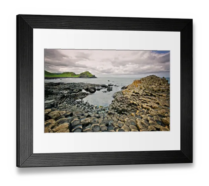 Framed Print : Giants Causeway Framed Print : Giants Causeway