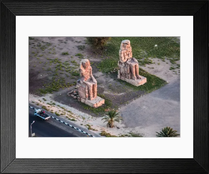 Framed Print : The Colossi of Memnon