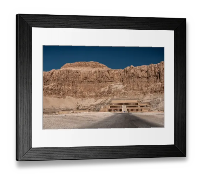 Framed Print : Mortuary Temple of Hatshepsut Framed Print : Mortuary Temple of Hatshepsut