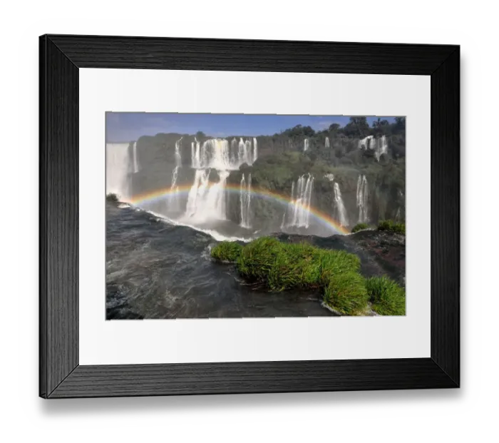 Framed Print : Iguazu Falls, Brazil