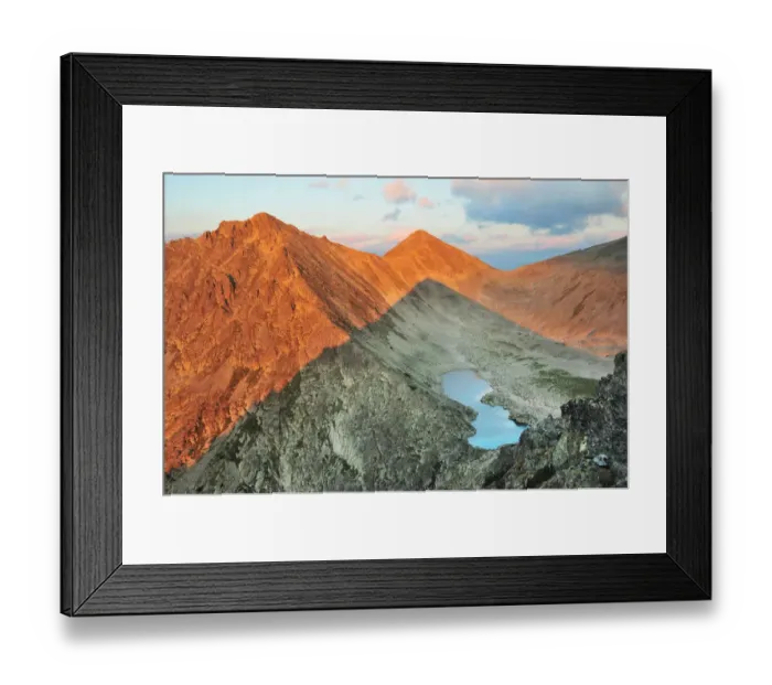 Framed Print : Shadow of mountain Framed Print : Shadow of mountain