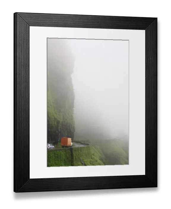 Framed Print : Hilly Road Framed Print : Hilly Road