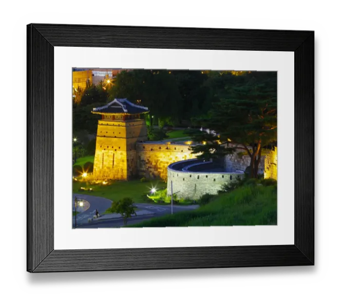 Framed Print : Hwaseong Fortress - IMGP7042c Framed Print : Hwaseong Fortress - IMGP7042c