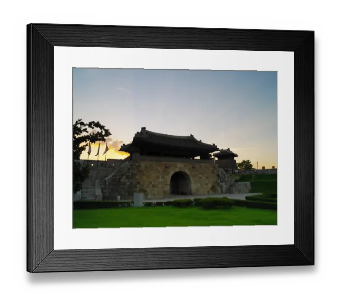 Framed Print : Hwaseong Fortress - IMGP7020 Framed Print : Hwaseong Fortress - IMGP7020