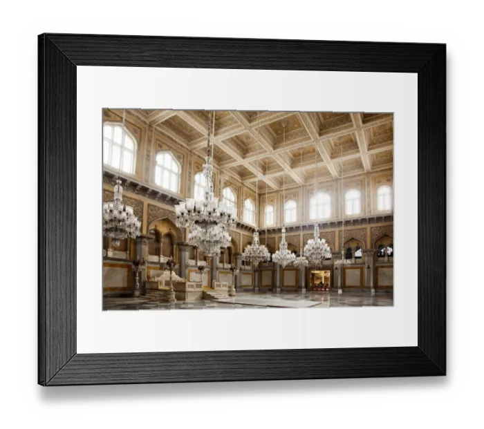 Framed Print : Interior of a palace, Chowmahalla Palace, Hyderabad, Andhra Pradesh, India Framed Print : Interior of a palace, Chowmahalla Palace, Hyderabad, Andhra Pradesh, India