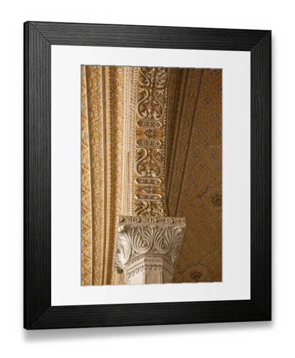 Framed Print : Architectural detail of the arch in palace, Chowmahalla Palace, Hyderabad, Andhra Pradesh, India Framed Print : Architectural detail of the arch in palace, Chowmahalla Palace, Hyderabad, Andhra Pradesh, India