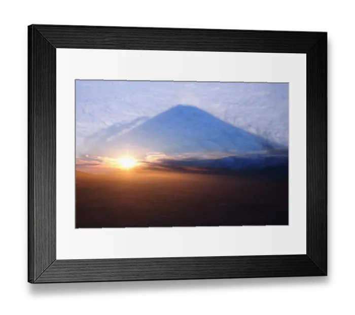 Framed Print : Mt. fuji sunrise