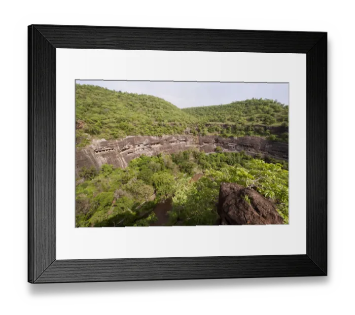 Framed Print : Site d Ajanta Framed Print : Site d Ajanta