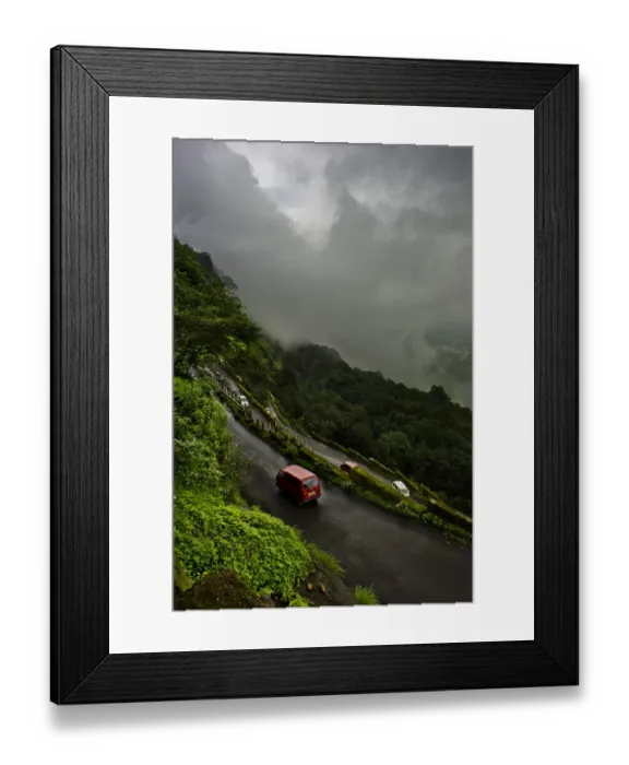 Framed Print : From Neral to MAtheran Framed Print : From Neral to MAtheran