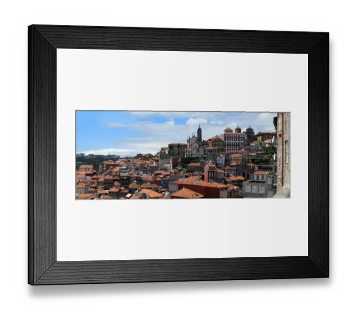 Framed Print : Porto. Located along the Douro river estuary in northern Portugal Framed Print : Porto. Located along the Douro river estuary in northern Portugal