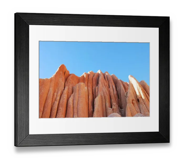 Framed Print : Red Tsingy of Madagascar Framed Print : Red Tsingy of Madagascar