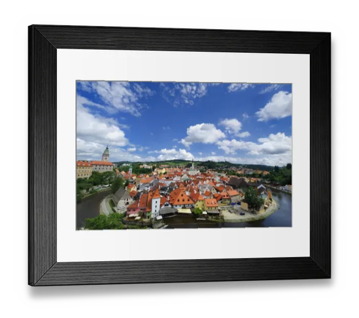 Framed Print : Cesky Krumlov, Czech Framed Print : Cesky Krumlov, Czech