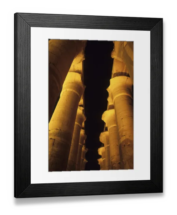 Framed Print : Hypostyle Hall, Temple of Luxor, Luxor, Egypt Framed Print : Hypostyle Hall, Temple of Luxor, Luxor, Egypt