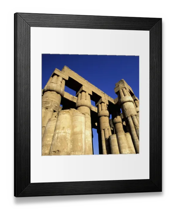 Framed Print : Temple of Luxor, Luxor, Egypt Framed Print : Temple of Luxor, Luxor, Egypt