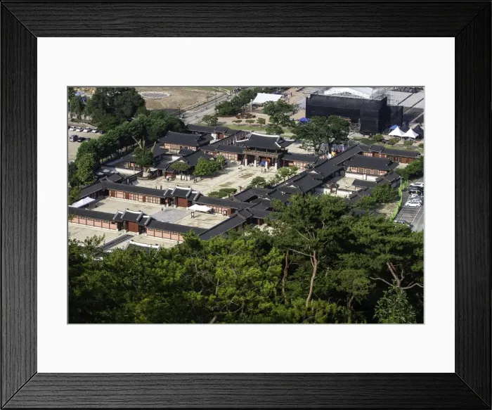 Framed Print : Korea UNESCO world heritage site Hwaseong fortress Framed Print : Korea UNESCO world heritage site Hwaseong fortress