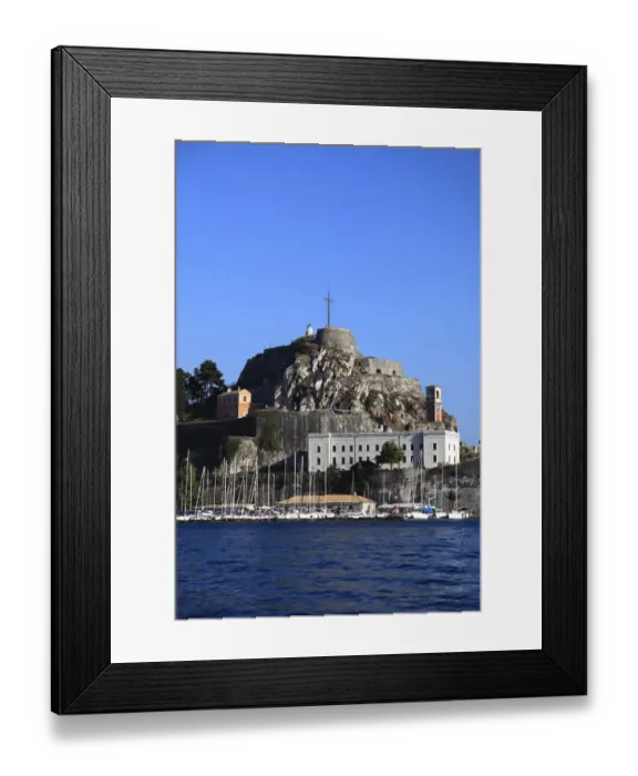 Framed Print : Old Fort, Corfu Town Framed Print : Old Fort, Corfu Town