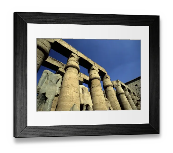 Framed Print : Temple of Luxor, Luxor, Egypt Framed Print : Temple of Luxor, Luxor, Egypt