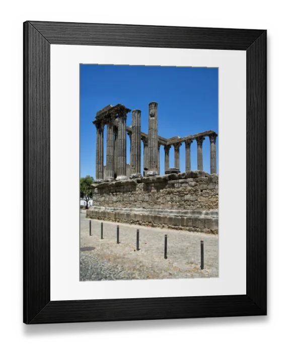 Framed Print : The roman temple of Evora Framed Print : The roman temple of Evora
