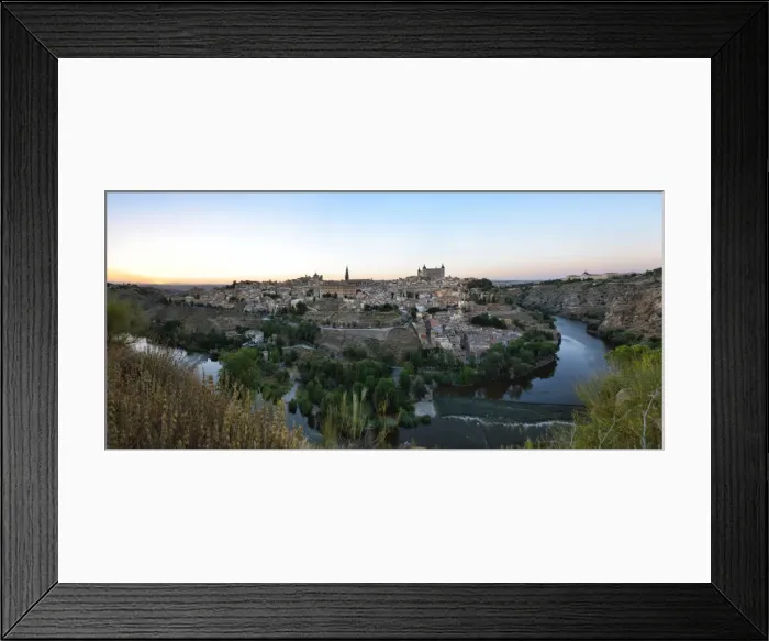 Framed Print : Sunset in Toledo Framed Print : Sunset in Toledo